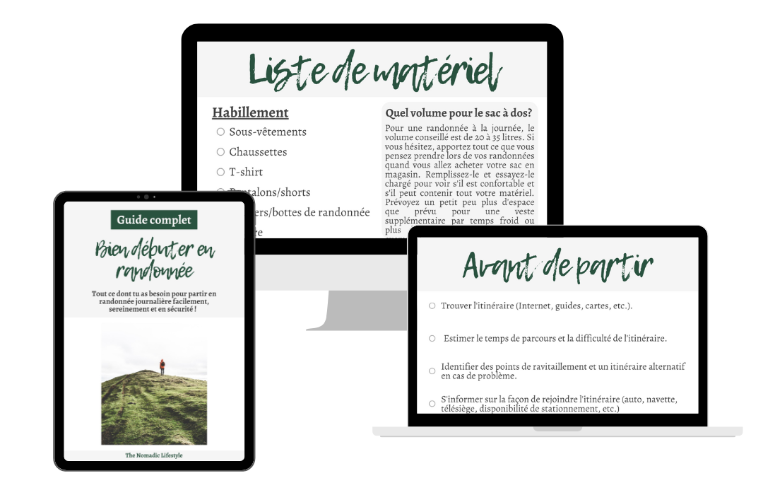 guide d'initiation à la randonnée